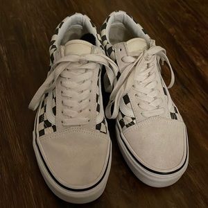 Checkered Old School Vans